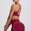 Soft Active minishorts i burgundy Soft Active minishorts i burgundy