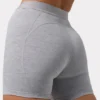 Soft Active minishorts i gråmelerat Soft Active minishorts i gråmelerat