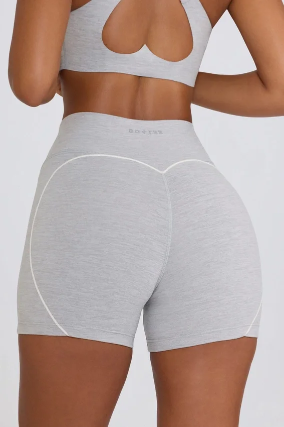 Soft Active minishorts i grått Soft Active minishorts i grått
