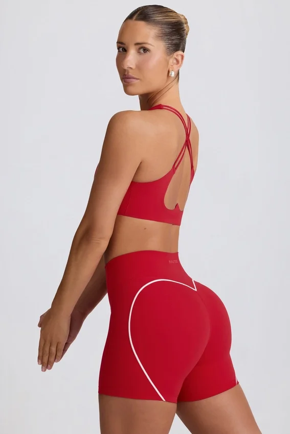 Soft Active minishorts i Hot Red Soft Active minishorts i Hot Red