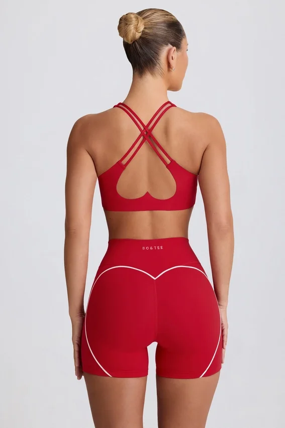 Soft Active minishorts i Hot Red Soft Active minishorts i Hot Red