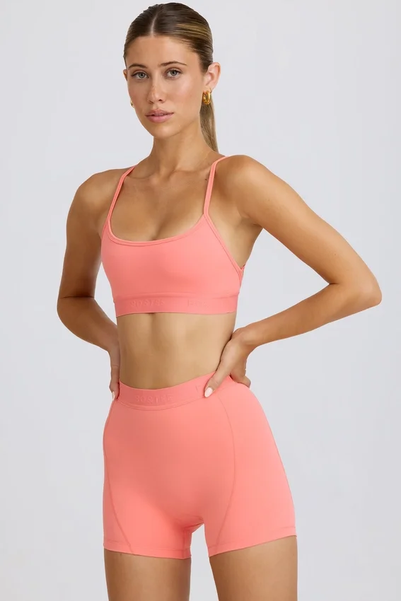 Soft Active minishorts i korall Soft Active minishorts i korall
