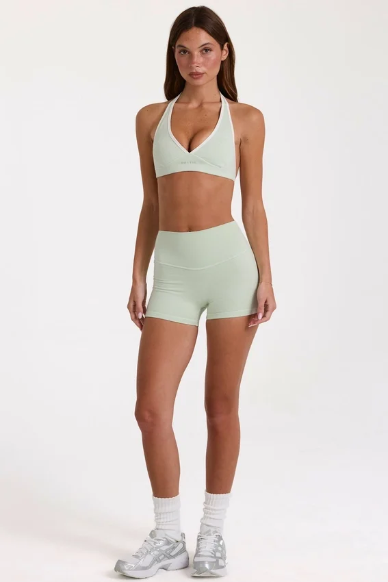 Soft Active minishorts i Sage Marl Soft Active minishorts i Sage Marl