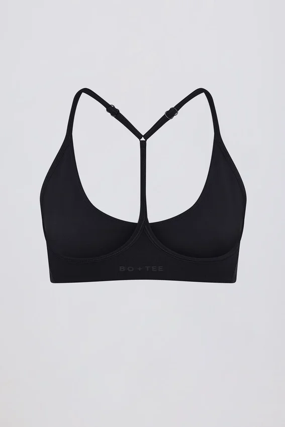 Soft Active Racerback Sports Bra i svart Soft Active Racerback Sports Bra i svart