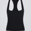 Soft Active Racerback Tank Top i svart Soft Active Racerback Tank Top i svart