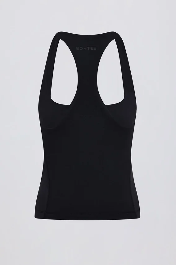 Soft Active Racerback Tank Top i svart Soft Active Racerback Tank Top i svart
