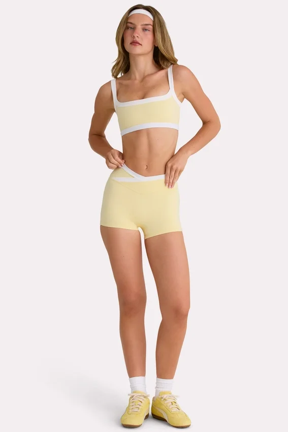 Soft Active Shorts i Lemon Soft Active Shorts i Lemon