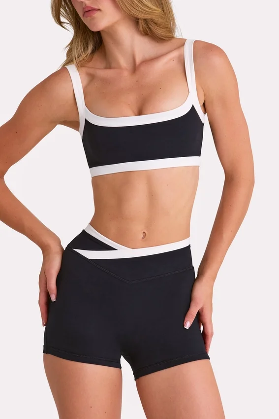 Soft Active Shorts i svart Soft Active Shorts i svart