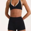 Soft Active-sport-BH i svart Soft Active-sport-BH i svart