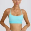 Soft Active-sport-BH med korsad rygg i aqua Soft Active-sport-BH med korsad rygg i aqua