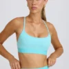 Soft Active-sport-BH med korsad rygg i aqua Soft Active-sport-BH med korsad rygg i aqua