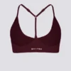 Soft Active-sport-BH med racerback i burgundy Soft Active-sport-BH med racerback i burgundy