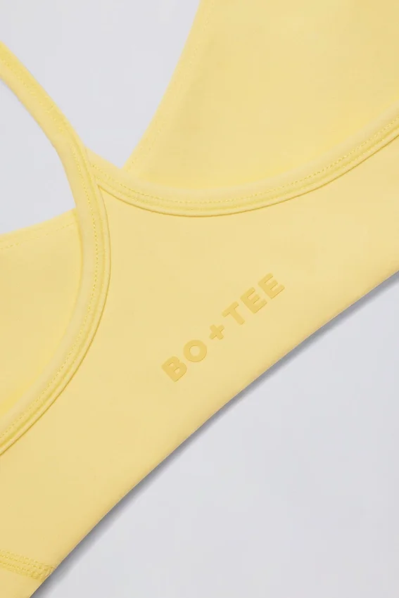 Soft Active-sport-BH med racerback i färgen Lemon Soft Active-sport-BH med racerback i färgen Lemon