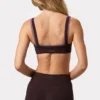 Soft Active-sport-BH med sömdetaljer i färgen Espresso Soft Active-sport-BH med sömdetaljer i färgen Espresso