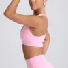 Soft Active sport-BH med V-ringning i babyrosa Soft Active sport-BH med V-ringning i babyrosa