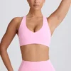 Soft Active sport-BH med V-ringning i babyrosa Soft Active sport-BH med V-ringning i babyrosa