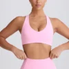 Soft Active sport-BH med V-ringning i babyrosa Soft Active sport-BH med V-ringning i babyrosa
