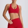 Soft Active sport-BH med V-ringning i Hot Red Soft Active sport-BH med V-ringning i Hot Red
