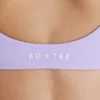 Soft Active sport-BH med vridet framstycke i lila Soft Active sport-BH med vridet framstycke i lila