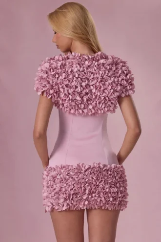 Soretta kort bolero i blushrosa Soretta kort bolero i blushrosa