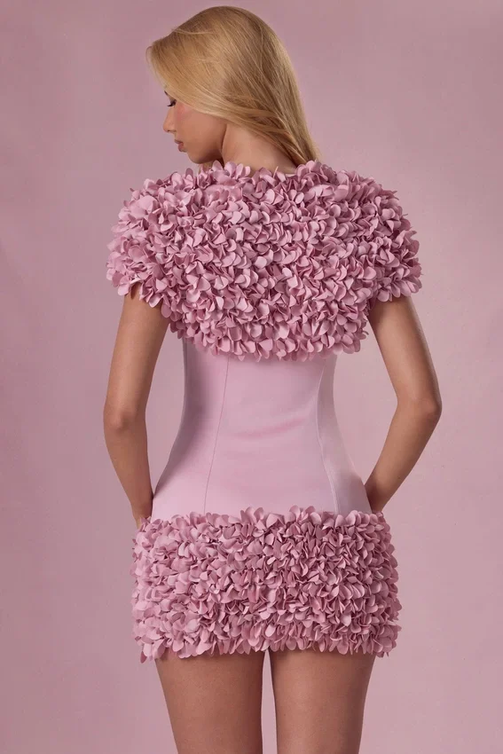 Soretta kort bolero i blushrosa Soretta kort bolero i blushrosa