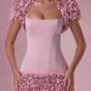 Soretta kort bolero i blushrosa Soretta kort bolero i blushrosa