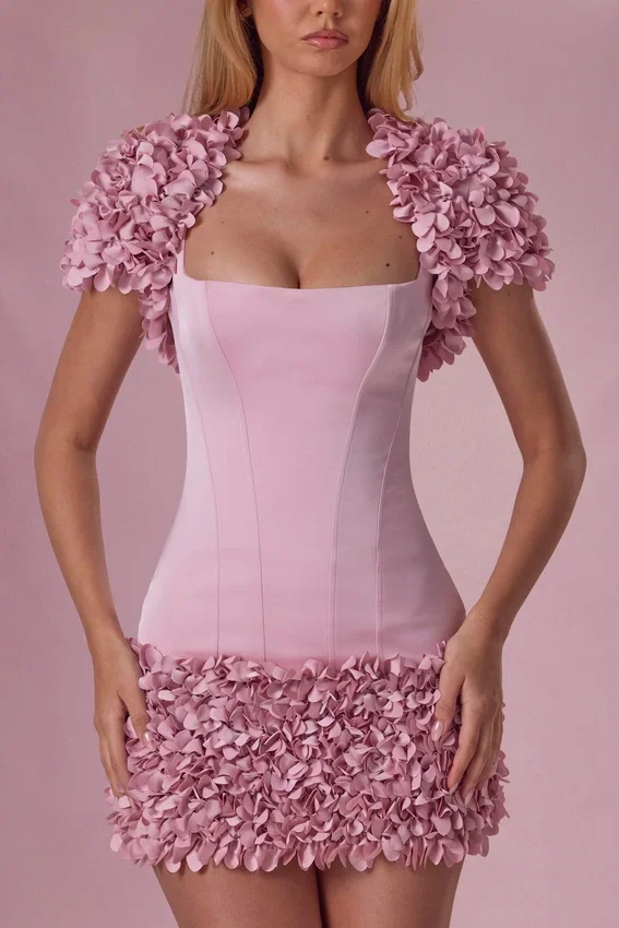 Soretta kort bolero i blushrosa Soretta kort bolero i blushrosa