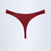 St Barts stringbikini-underdelar med metalldetaljer i mörk körsbär St Barts stringbikini-underdelar med metalldetaljer i mörk körsbär