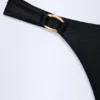 St Barts stringbikinibyxor med metalldetaljer i svart St Barts stringbikinibyxor med metalldetaljer i svart