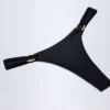 St Barts stringbikinibyxor med metalldetaljer i svart St Barts stringbikinibyxor med metalldetaljer i svart