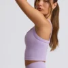Super Sculpt sömlös lång camisole-top i mjuk lila Super Sculpt sömlös lång camisole-top i mjuk lila