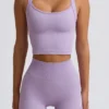 Super Sculpt sömlös lång camisole-top i mjuk lila Super Sculpt sömlös lång camisole-top i mjuk lila