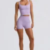 Super Sculpt sömlös lång camisole-top i mjuk lila Super Sculpt sömlös lång camisole-top i mjuk lila