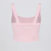 Super Sculpt sömlös lång camisole-top i puderrosa Super Sculpt sömlös lång camisole-top i puderrosa
