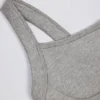 Super Sculpt sömlös långärmad camisole-top i gråmelerad Super Sculpt sömlös långärmad camisole-top i gråmelerad
