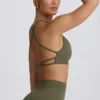 Super Sculpt sömlös rygglös sport-BH i ljusgrönt Super Sculpt sömlös rygglös sport-BH i ljusgrönt