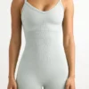 Super Sculpt sömlös unitard i grått Super Sculpt sömlös unitard i grått