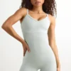 Super Sculpt sömlös unitard i grått Super Sculpt sömlös unitard i grått