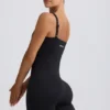 Super Sculpt sömlös unitard i svart Super Sculpt sömlös unitard i svart