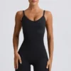 Super Sculpt sömlös unitard i svart Super Sculpt sömlös unitard i svart