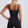 Super Sculpt sömlös unitard i svart Super Sculpt sömlös unitard i svart