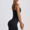 Super Sculpt sömlös unitard i svart Super Sculpt sömlös unitard i svart