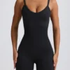 Super Sculpt sömlös unitard i svart Super Sculpt sömlös unitard i svart