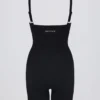 Super Sculpt sömlös unitard i svart Super Sculpt sömlös unitard i svart
