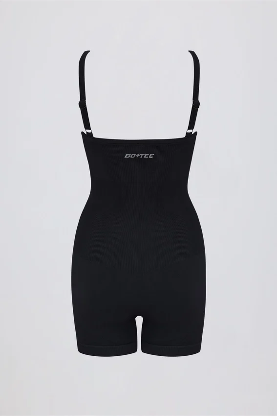 Super Sculpt sömlös unitard i svart Super Sculpt sömlös unitard i svart