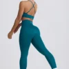 Super Sculpt sömlösa leggings i blågrön Super Sculpt sömlösa leggings i blågrön