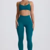 Super Sculpt sömlösa leggings i blågrön Super Sculpt sömlösa leggings i blågrön