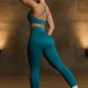 Super Sculpt sömlösa leggings i blågrön Super Sculpt sömlösa leggings i blågrön