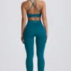 Super Sculpt sömlösa leggings i blågrön Super Sculpt sömlösa leggings i blågrön