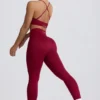 Super Sculpt sömlösa leggings i burgundy Super Sculpt sömlösa leggings i burgundy